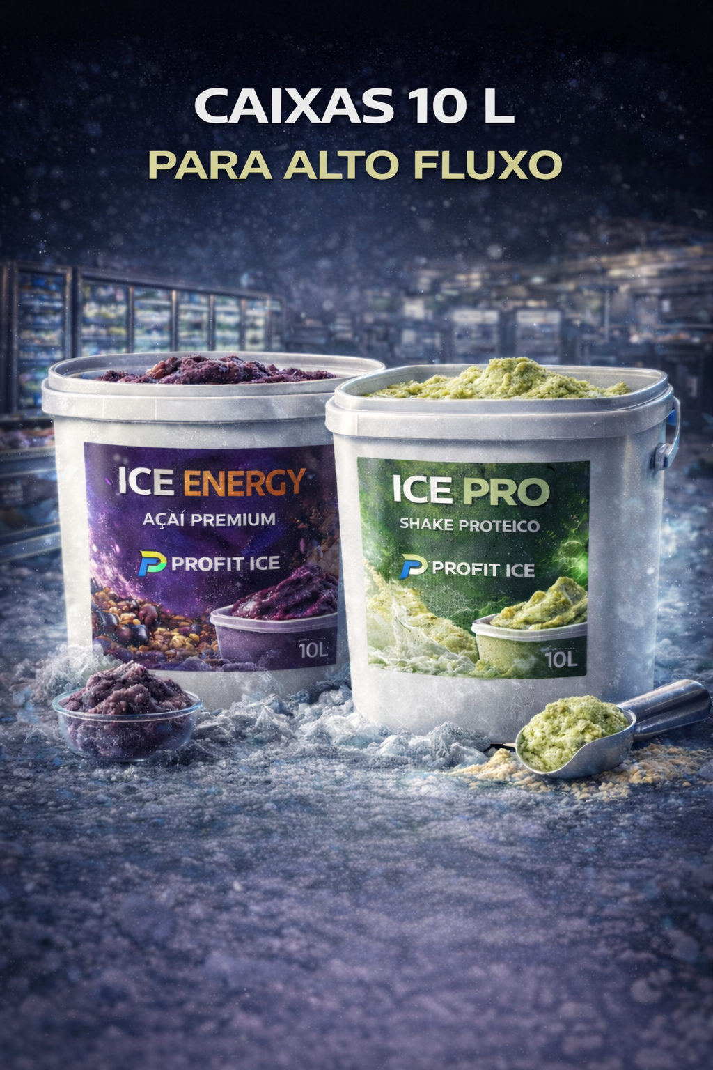 Caixas de 10 litros PROFIT ICE